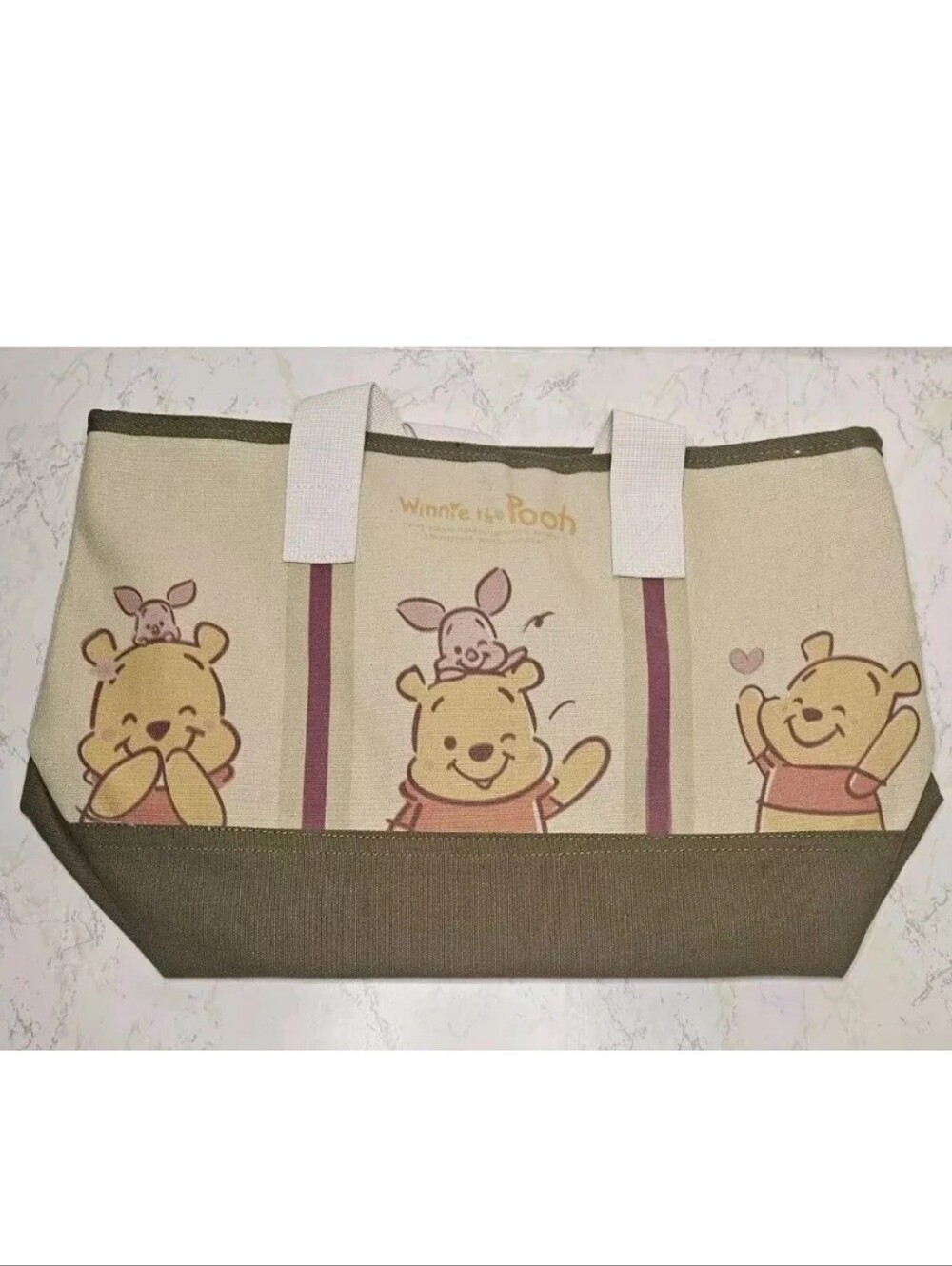 Winnie the Pooh Canvas Tote Bag